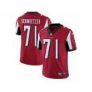 Men Nike Atlanta Falcons #71 Wes Schweitzer Red Team Color Vapor Untouchable Limited Player NFL Jersey