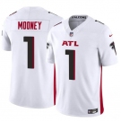 Men's Atlanta Falcons #1 Darnell Mooney White 2024 F.U.S.E. Vapor Untouchable Limited Football Stitched Jersey