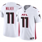 Men's Atlanta Falcons #11 Jalon Walker White 2025 Draft F.U.S.E. Vapor Untouchable Limited Football Stitched Jersey