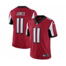 Men's Atlanta Falcons #11 Julio Jones Red Team Color Vapor Untouchable Limited Player Football Jersey