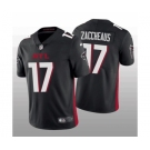 Men's Atlanta Falcons #17 Olamide Zaccheaus Black Vapor Untouchable Stitched Football Jersey