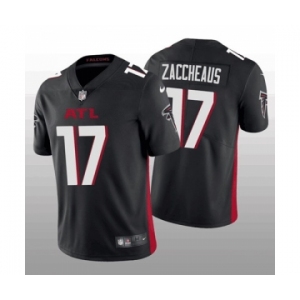 Men's Atlanta Falcons #17 Olamide Zaccheaus Black Vapor Untouchable Stitched Football Jersey