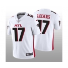 Men's Atlanta Falcons #17 Olamide Zaccheaus White Vapor Untouchable Stitched Football Jersey