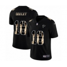 Men's Atlanta Falcons #18 Calvin Ridley Limited Black Statue of Liberty Football Jersey