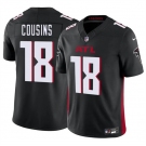 Men's Atlanta Falcons #18 Kirk Cousins Black 2023 F.U.S.E. Vapor Untouchable Limited Football Stitched Jersey