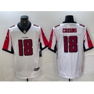 Men's Atlanta Falcons #18 Kirk Cousins New White Vapor Untouchable Limited Stitched Jersey