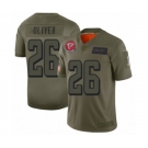 Men's Atlanta Falcons #26 Isaiah Oliver Limited Camo 2019 Salute to Service Football Jersey