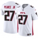 Men's Atlanta Falcons #27 James Pearce Jr White 2025 Draft F.U.S.E. Vapor Untouchable Limited Football Stitched Jersey