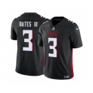 Men's Atlanta Falcons #3 Jessie Bates III Black 2023 F.U.S.E. Vapor Untouchable Limited Football Stitched Jersey