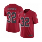 Men's Atlanta Falcons #32 Johnathan Cyprien Limited Red Rush Vapor Untouchable Football Jersey