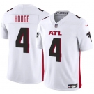 Men's Atlanta Falcons #4 KhaDarel Hodge White 2025 F.U.S.E. Vapor Untouchable Limited Football Stitched Jersey