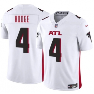 Men's Atlanta Falcons #4 KhaDarel Hodge White 2025 F.U.S.E. Vapor Untouchable Limited Football Stitched Jersey
