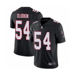 Men's Atlanta Falcons #54 Foye Oluokun Black Alternate Vapor Untouchable Limited Player Football Jersey