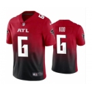 Men's Atlanta Falcons #6 Younghoe Koo New Black Red Vapor Untouchable Limited Stitched Jersey