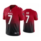 Men's Atlanta Falcons #7 Younghoe Koo Red Black Vapor Untouchable Limited Stitched Jersey