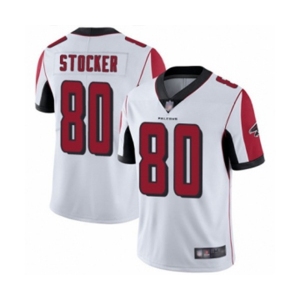 Men's Atlanta Falcons #80 Luke Stocker White Vapor Untouchable Limited Player Football Jersey