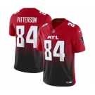 Men's Atlanta Falcons #84 Cordarrelle Patterson Red Black 2023 F.U.S.E. Vapor Untouchable Limited Football Stitched Jersey