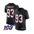 Men's Atlanta Falcons #93 Allen Bailey Black Alternate Vapor Untouchable Limited Player 100th Season Football Jersey