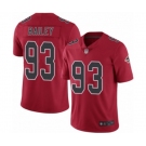 Men's Atlanta Falcons #93 Allen Bailey Limited Red Rush Vapor Untouchable Football Jersey