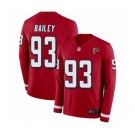 Men's Atlanta Falcons #93 Allen Bailey Limited Red Therma Long Sleeve Football Jersey