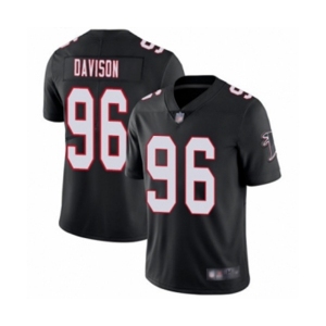 Men's Atlanta Falcons #96 Tyeler Davison Black Alternate Vapor Untouchable Limited Player Football Jersey