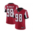 Men's Atlanta Falcons #98 Takkarist McKinley Red Team Color Vapor Untouchable Limited Player Football Jersey