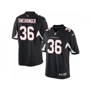 Men's Nike Arizona Cardinals #36 D. J. Swearinger Limited Black Alternate NFL Jersey