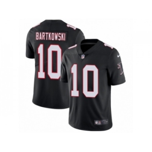 Men's Nike Atlanta Falcons #10 Steve Bartkowski Vapor Untouchable Limited Black Alternate NFL Jersey