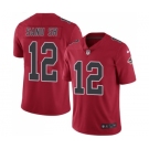 Men's Nike Atlanta Falcons #12 Mohamed Sanu Elite Red Rush Vapor Untouchable NFL Jersey