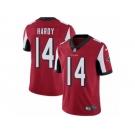 Men's Nike Atlanta Falcons #14 Justin Hardy Vapor Untouchable Limited Red Team Color NFL Jersey