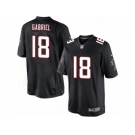 Men's Nike Atlanta Falcons #18 Taylor Gabriel Limited Black Alternate NFL Jersey