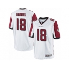 Men's Nike Atlanta Falcons #18 Taylor Gabriel Limited White NFL Jersey