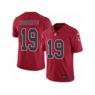 Men's Nike Atlanta Falcons #19 Andre Roberts Limited Red Rush NFL Jersey