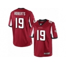 Men's Nike Atlanta Falcons #19 Andre Roberts Limited Red Team Color NFL Jersey