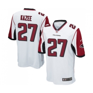 Men's Nike Atlanta Falcons #27 Damontae Kazee Game White NFL Jersey