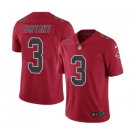 Men's Nike Atlanta Falcons #3 Matt Bryant Elite Red Rush Vapor Untouchable NFL Jersey