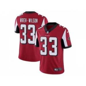 Men's Nike Atlanta Falcons #33 Blidi Wreh-Wilson Red Team Color Vapor Untouchable Limited Player NFL Jersey