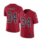 Men's Nike Atlanta Falcons #34 Brian Poole Elite Red Rush Vapor Untouchable NFL Jersey