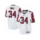 Men's Nike Atlanta Falcons #34 Brian Poole Limited White NFL Jersey