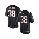 Men's Nike Atlanta Falcons #38 Dashon Goldson Limited Black Alternate NFL Jersey