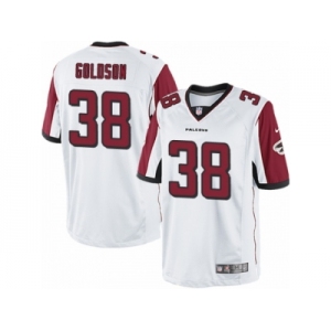 Men's Nike Atlanta Falcons #38 Dashon Goldson Limited White NFL Jersey