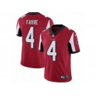 Men's Nike Atlanta Falcons #4 Brett Favre Limited Red Team Color NFL Jersey