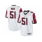 Men's Nike Atlanta Falcons #51 Alex Mack Limited White NFL Jersey