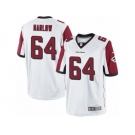 Men's Nike Atlanta Falcons #64 Sean Harlow Limited White NFL Jersey