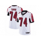 Men's Nike Atlanta Falcons #74 Tani Tupou White Vapor Untouchable Limited Player NFL Jersey