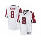 Men's Nike Atlanta Falcons #8 Matt Schaub Limited White NFL Jersey