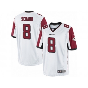 Men's Nike Atlanta Falcons #8 Matt Schaub Limited White NFL Jersey