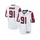 Men's Nike Atlanta Falcons #91 Courtney Upshaw Limited White NFL Jersey