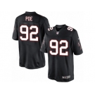 Men's Nike Atlanta Falcons #92 Dontari Poe Limited Black Alternate NFL Jersey