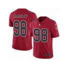 Men's Nike Atlanta Falcons #98 Takkarist McKinley Limited Red Rush NFL Jersey